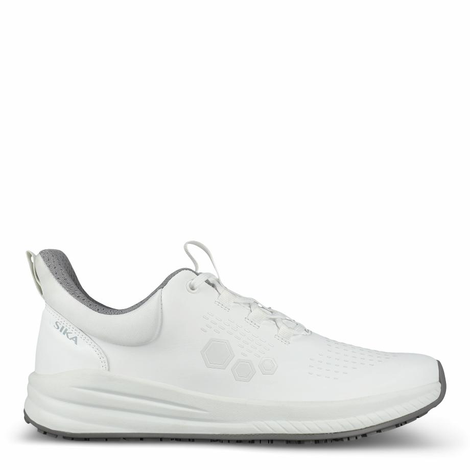 40206 / SIKA SNEAKER ACTIVE MICROFIBER LACE WHITE