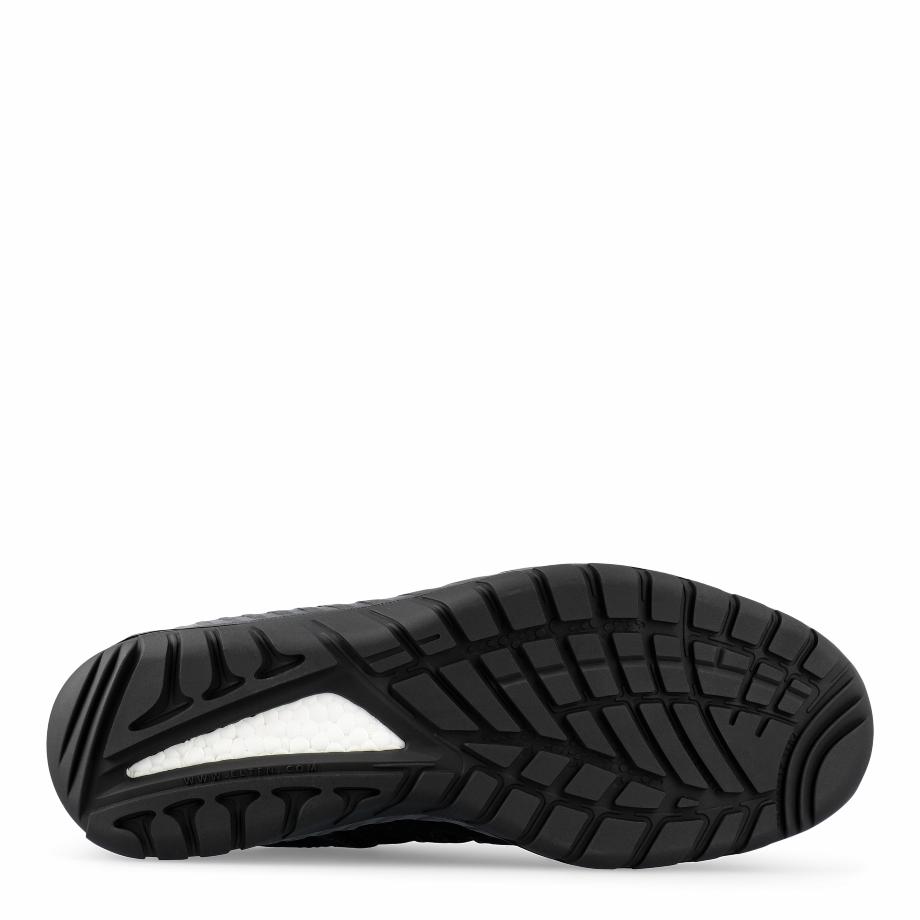 Maddox Black Leather Low