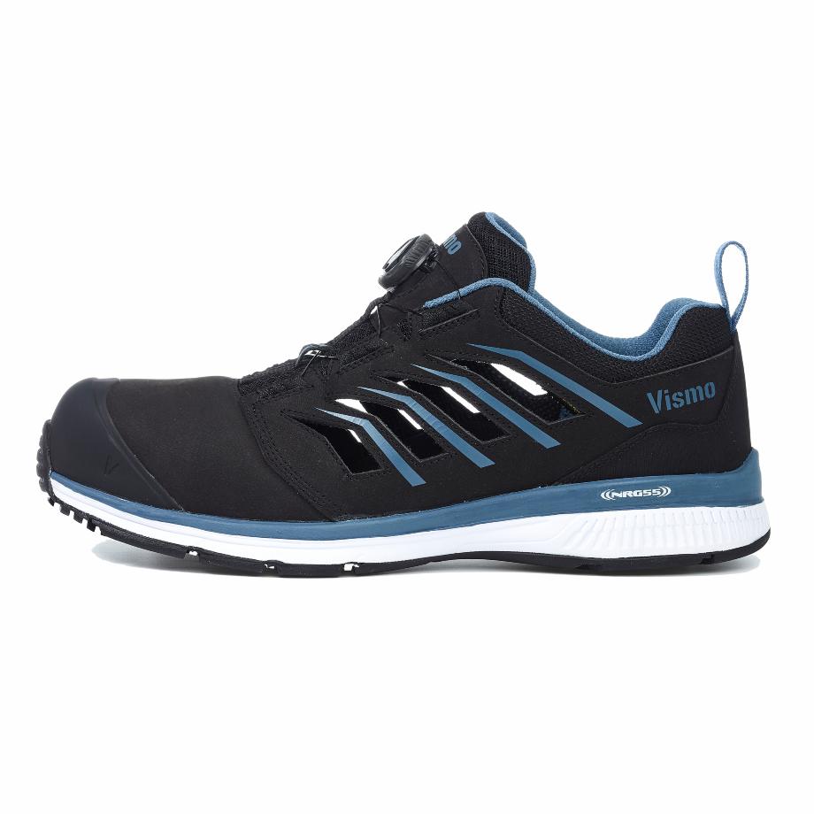 VISMO ESD NUBUCK SANDAL W/BOA