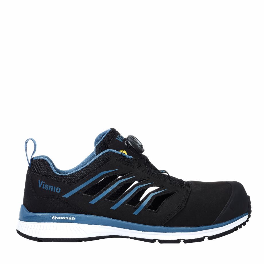 VISMO ESD NUBUCK SANDAL W/BOA