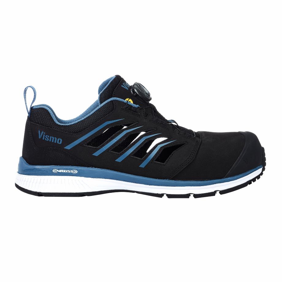 VISMO ESD NUBUCK SANDAL W/BOA